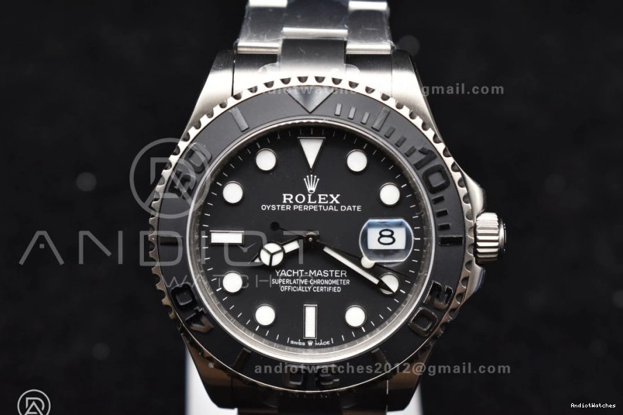 Edition TW+F Durable 226627 Steel Titanium Yacht-Master 1207 Best 1:1 Men's 904L YachtMaster 0728